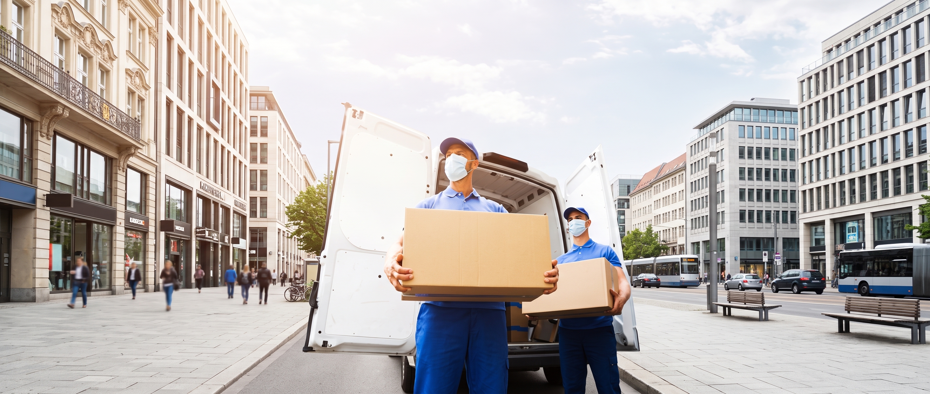 Flexible delivery network ensures international parcel shipping